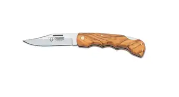 Cudeman Mikra Folding Knife Olive Wood