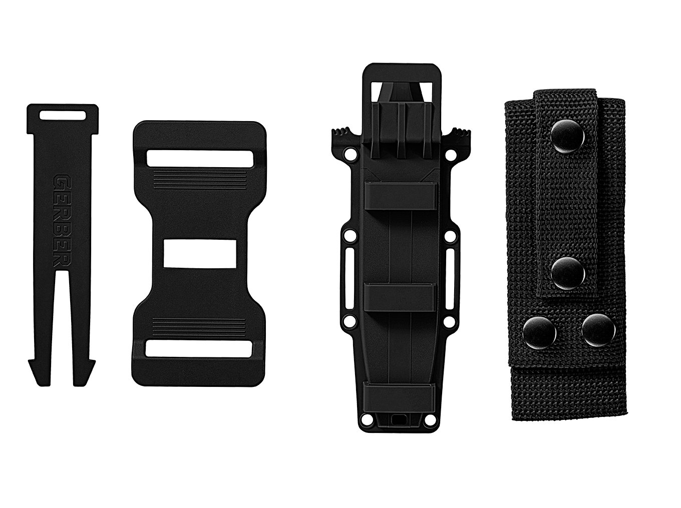 Gerber Strongarm Fixed Blade Serrated Black - Image 4