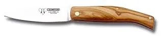 Cudeman Pocket Knife Non-Locking Olive Wood