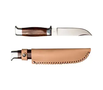 Vangedal Scout Knife with safety strap & leather sheath