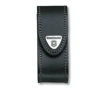 Victorinox Black Leather Case 98 mm