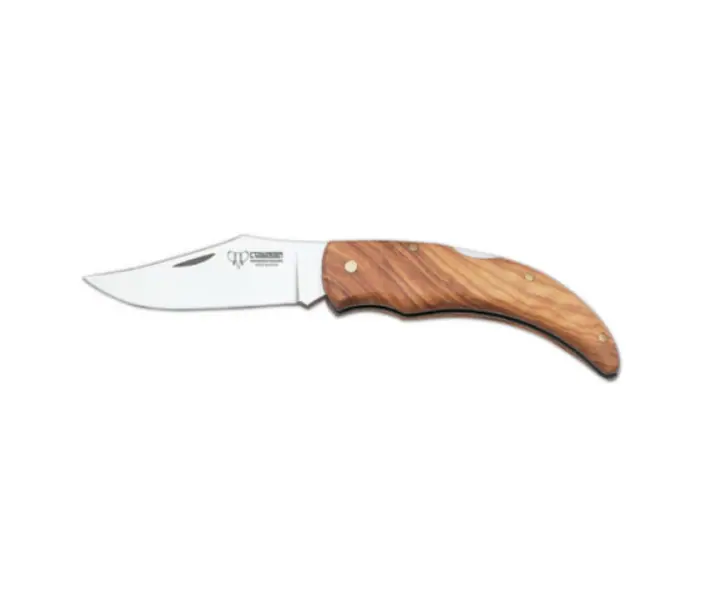 Elegant Foldekniv med Oliven