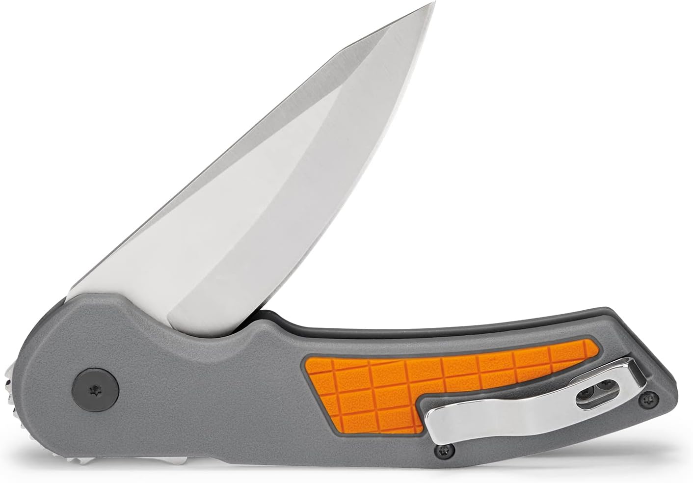 Buck Hexam Folding Grey/Orange - Image 4