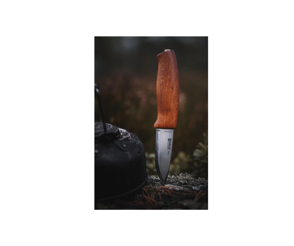 Helle Skog Fixed Blade with Beech Wood - Image 3