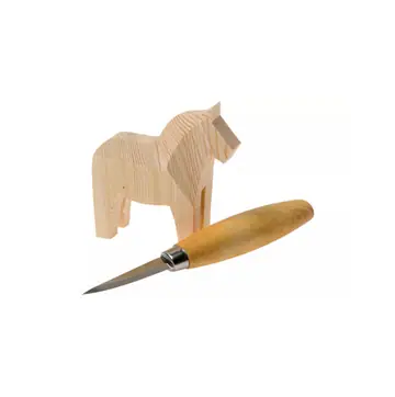 Mora Woodcarving Kit with Dalar Horse & Morakniv 120