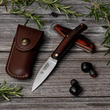 CUDEMAN Folding Pocket Knife (445-RF)