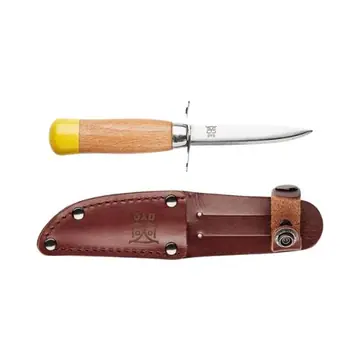 Øyo Scout Knife with Sheath, Brown