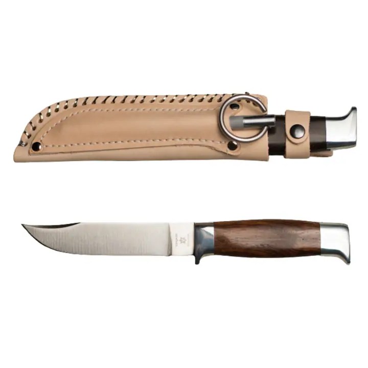 Vangedal Sheath Knife SK4S – with honing steel & safety strap