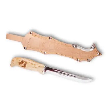 Iisakki Järvenpää MOOSE HUNT KNIFE WITH FINGER GUARD - Light