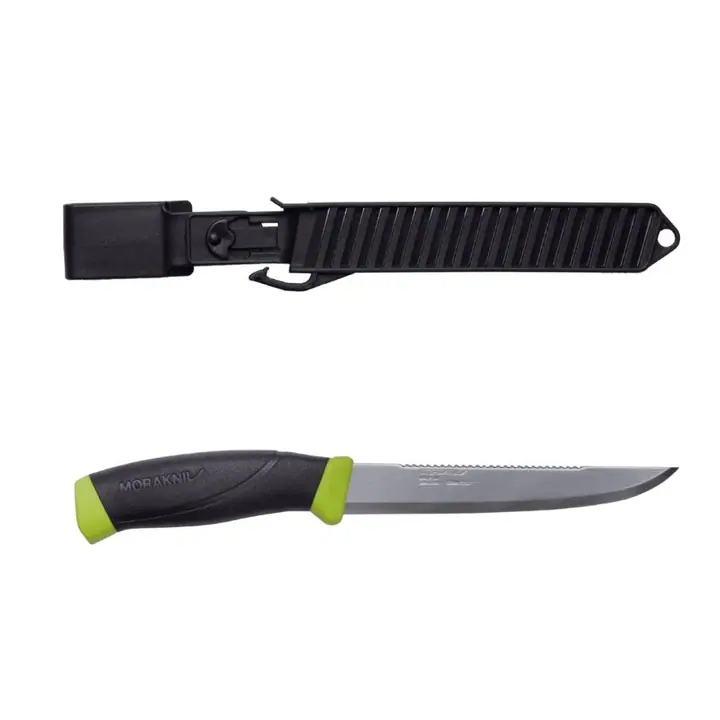 Morakniv Companion Fishing Scaler 150 (S) Limegreen