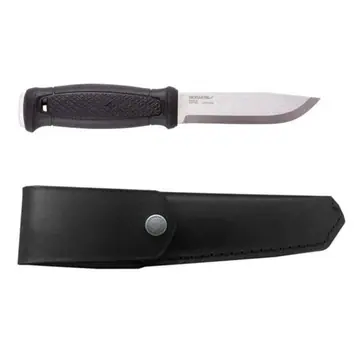 Morakniv Garberg with Leather Sheath (S) Black