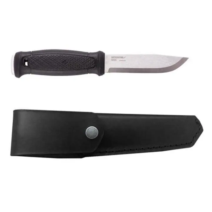 Morakniv Garberg with Leather Sheath (S) Black